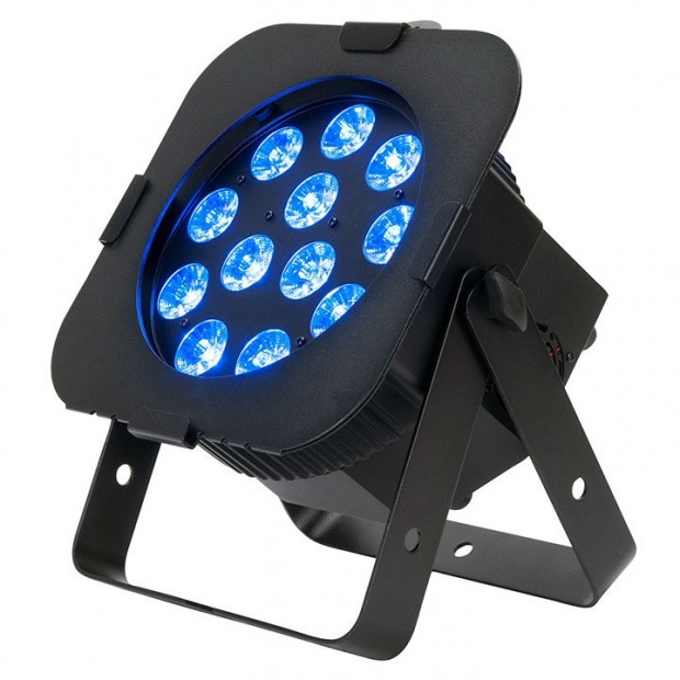American DJ 12PX HEX LED Par Light with 12 x 12W, 6-in-1 RGBWA+UV HEX LEDs - Black