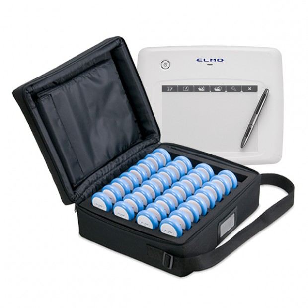 Elmo CRV-32 + CRA-1 Bundle with Student Response System and Wireless Tablet (Discontinued)