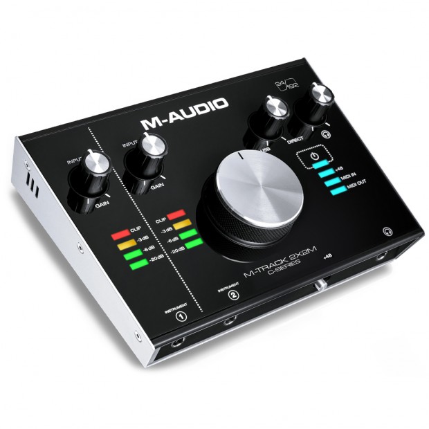 M-Audio M-Track 2X2M C-Series USB/MIDI Interface (Discontinued)
