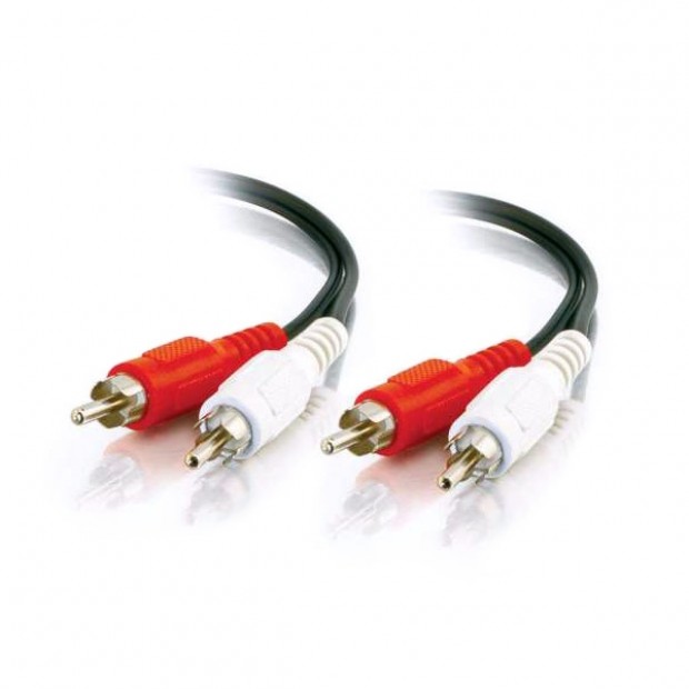 C2G 40464 Value Series Dual RCA Stereo Audio Cable - 6ft