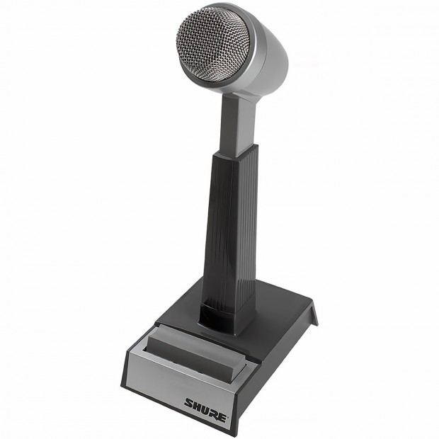Shure 522 Dual Impedance Desktop Base Station Cardioid Dynamic Microphone (Discontinued)