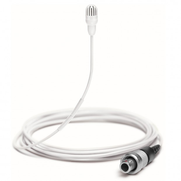 Shure TL45 TwinPlex Omnidirectional Subminiature Lavalier Microphone with LEMO Connector - White