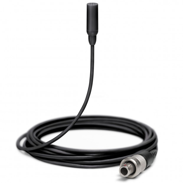 Shure TL48 TwinPlex Omnidirectional Subminiature Lavalier Microphone with LEMO Connector and Accessories - Black