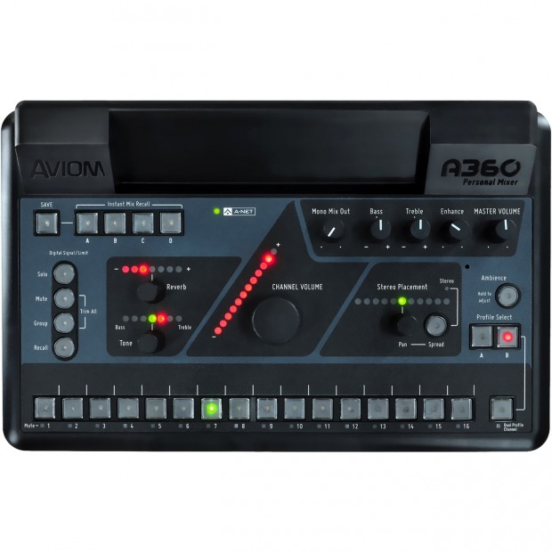 Aviom A360 36-Channel Personal Monitor Mixer (Discontinued)