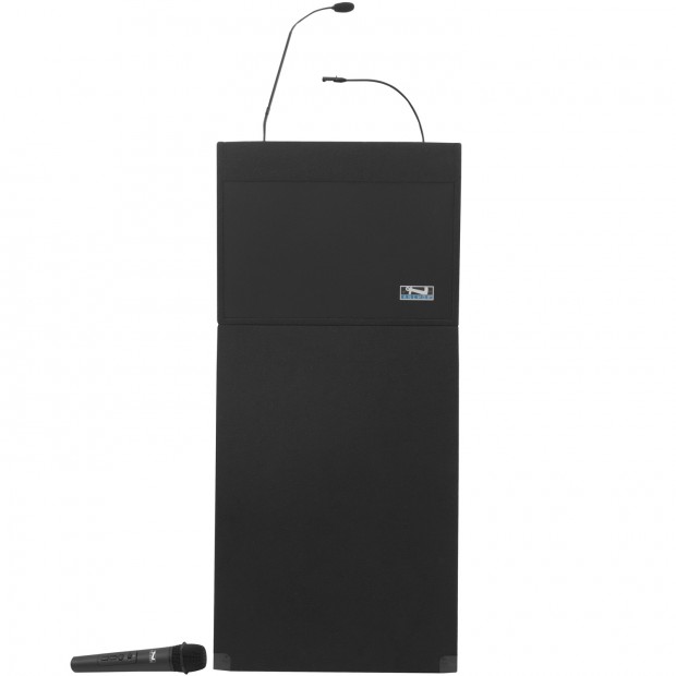 Anchor Audio ACL-SINGLE Acclaim 2 Single Package Tabletop Lectern with Base, Gooseneck Microphone and 1 Wireless Microphone (Discontinued)