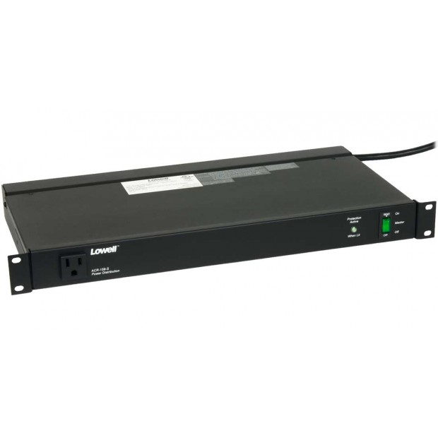 Lowell ACR-159-S 15A 9-Outlet Rackmount Power Panel