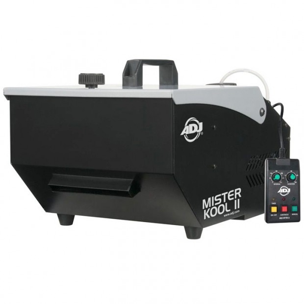 American DJ Mister Kool II Low-Lying Water Based Fog Fluid and Ice Cube Fog Machine