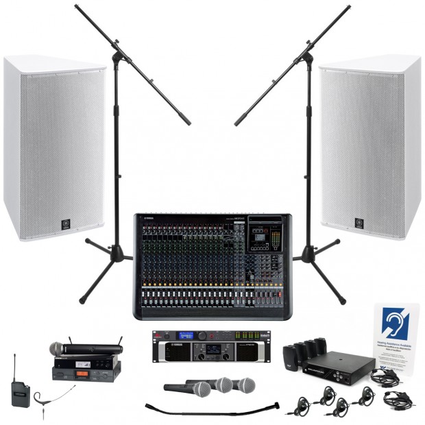 Yamaha Auditorium Sound System with 2 IF2115/95 Loudspeakers and