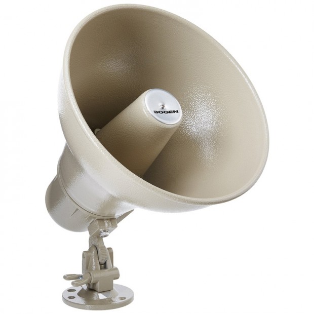 Bogen Communications AH15A 15W Amplified Weatherproof Paging Horn with Volume Control