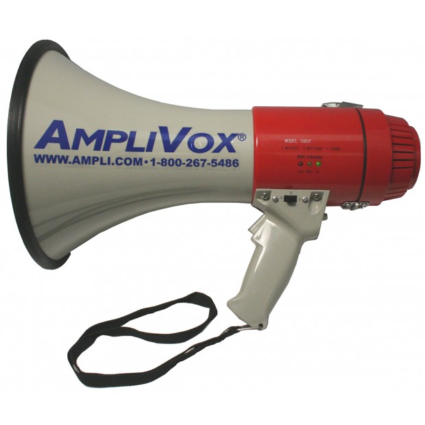 AmpliVox S602R Mity-Meg 25 Watt Megaphone (Discontinued)