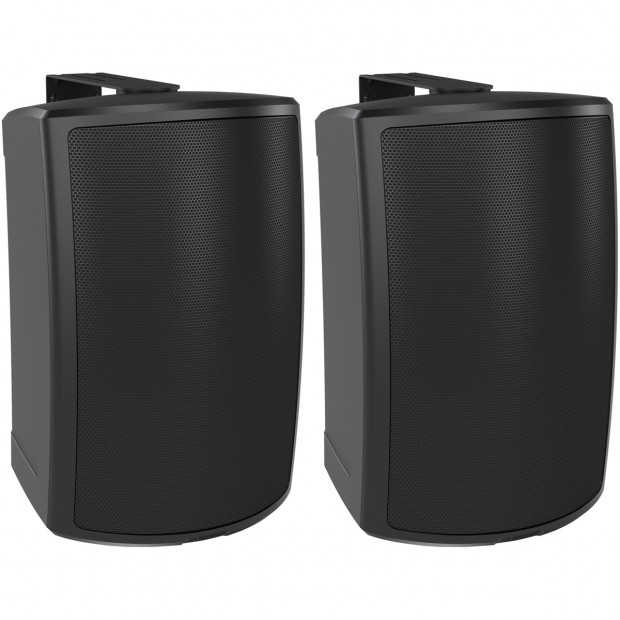 Tannoy AMS 6ICT LZ 6" ICT Surface-Mount Low Impedance Loudspeaker for Installation Applications - Black Pair