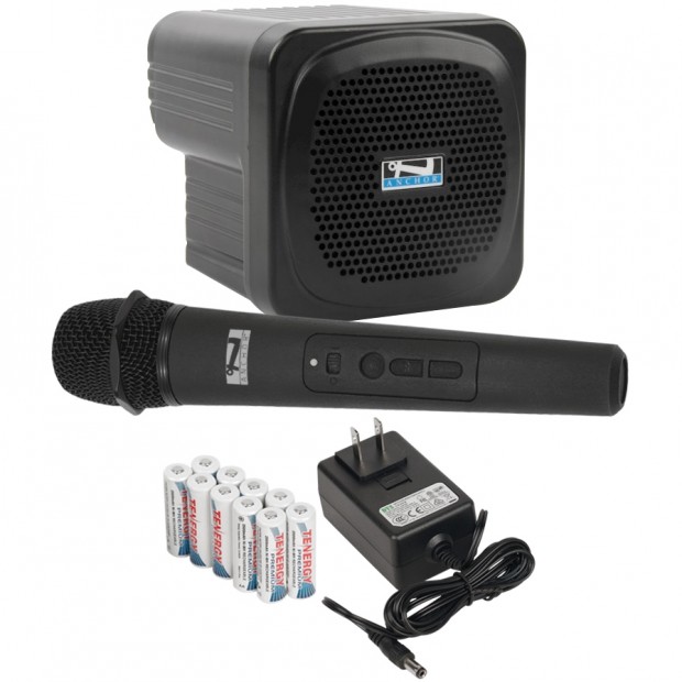 Anchor Audio AN-MINIDP AN-MINI Deluxe Package with 1 Wireless Microphone (Discontinued - see AN-MINI System 1)