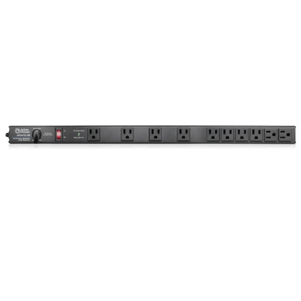 Atlas Sound AP-2410-15S 15A 24" 10-Outlet Vertical Power Strip