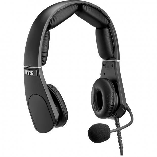 Telex MH-302 Dual-Sided Headset with Flexible Dynamic Boom Microphone (Discontinued)