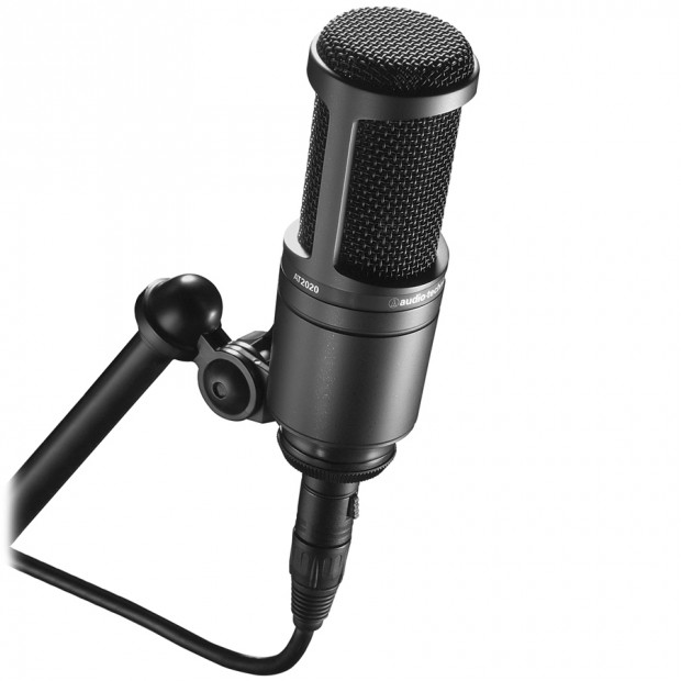 Audio-Technica AT2020 Cardioid Condenser Microphone
