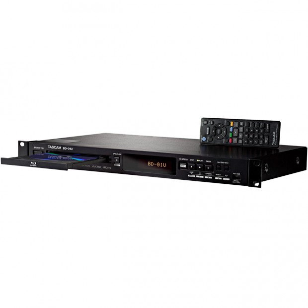 Tascam BD-01U Rackmount Blu-Ray Player (Discontinued)