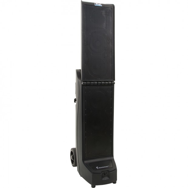 Anchor Audio BIG2-U4 Bigfoot 2 Line-Array Sound System with Bluetooth and Two Dual Wireless Mic Receivers (Discontinued)