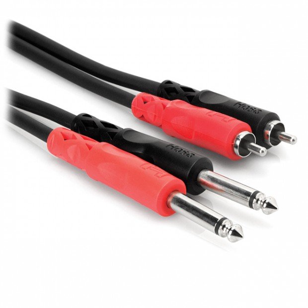 Hosa CPR-201 Stereo Interconnect Audio Cable - 3.3ft