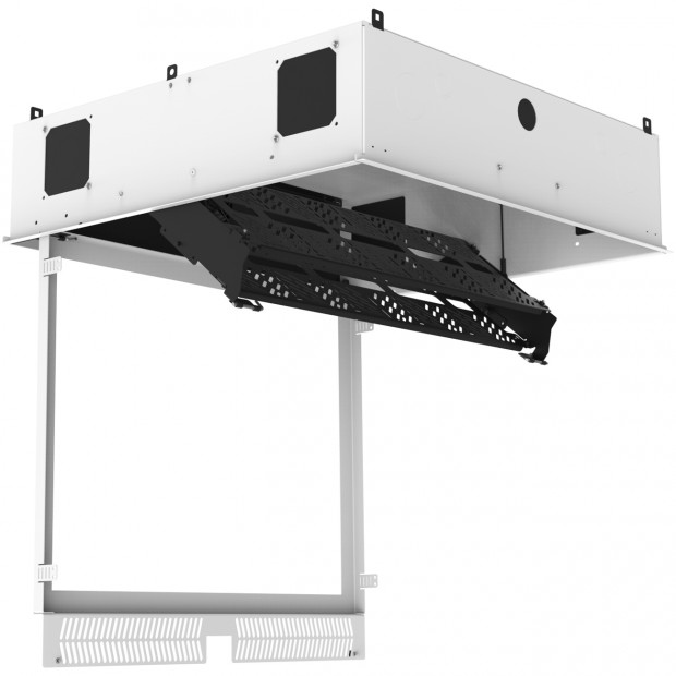 Atlas Sound CR222-NR 2' x 2' Ceiling-Mount 2U Standard-Width Equipment Rack with AC Power Pack