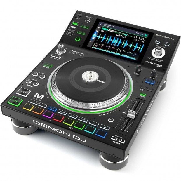 Denon DJ SC5000M PRIME Professional Motorized DJ Media Player with 7" Multi-Touch Display (Discontinued)