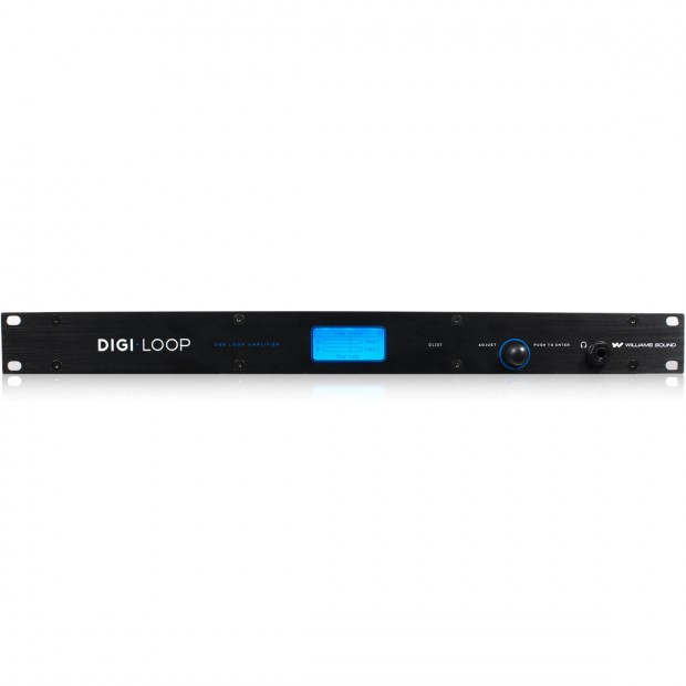Williams Sound DL107 NET D Digi-Loop DSP Single Channel Loop Amplifier with Dante