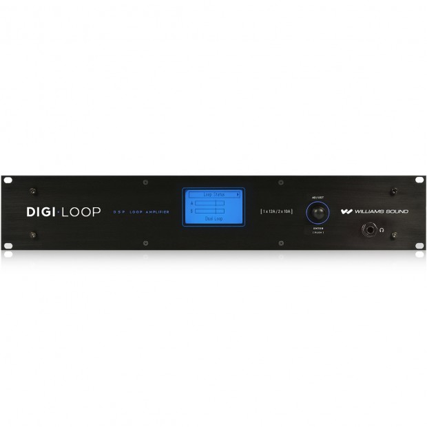 Williams Sound DL210 NET 2.0 Digi-Loop DSP Dual Channel Loop Amplifier