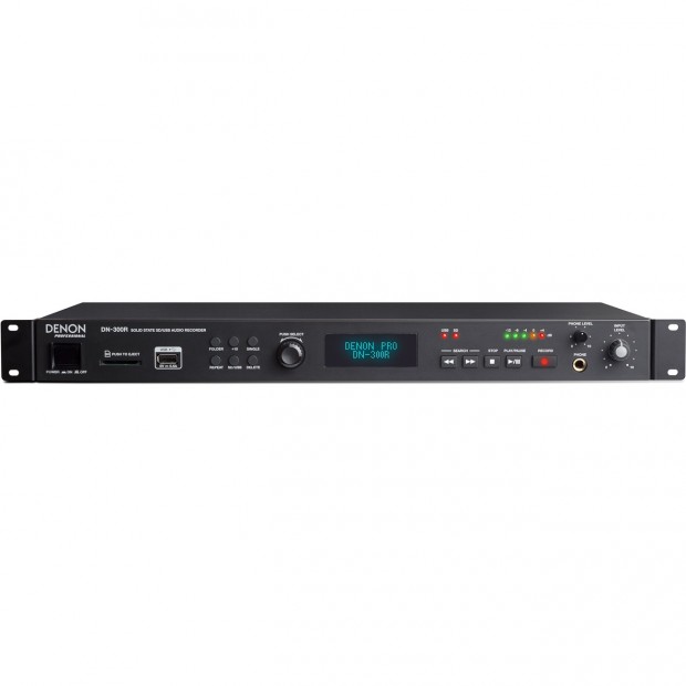 Denon Professional DN-300R Solid-State SD USB Audio Recorder (Discontinued)
