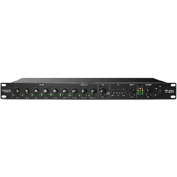 Denon Professional DN-312X 12-Channel Line Mixer with Priority