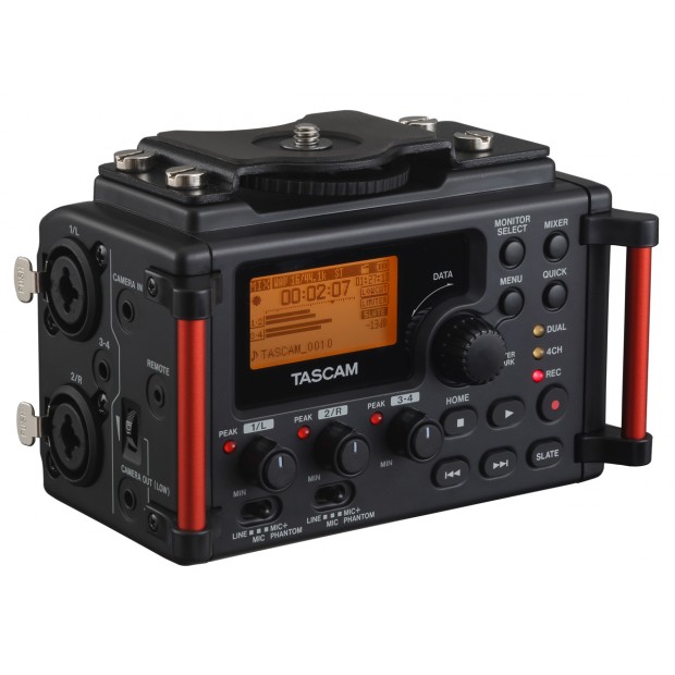 Tascam DR-60DMKII 4 Channel Audio Recorder for DSLR Filmmaking