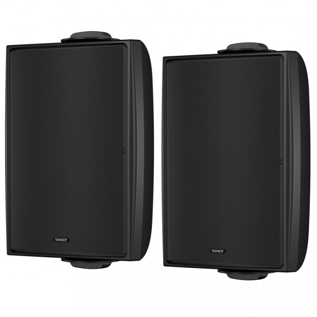 Tannoy DVS 4 4" Compact Surface-Mount Loudspeakers - Black Pair