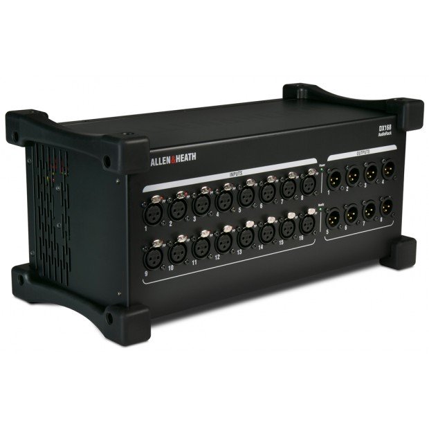 Allen & Heath DX168 16 XLR Input/8 XLR Output Portable DX Expander AudioRack