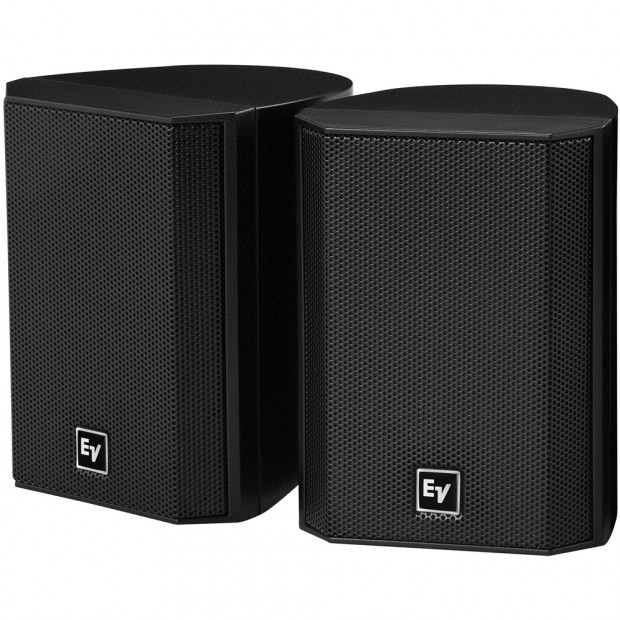 Electro-Voice EVID 2.1 Surface Mount Satellite Speakers - Black Pair (Discontinued)