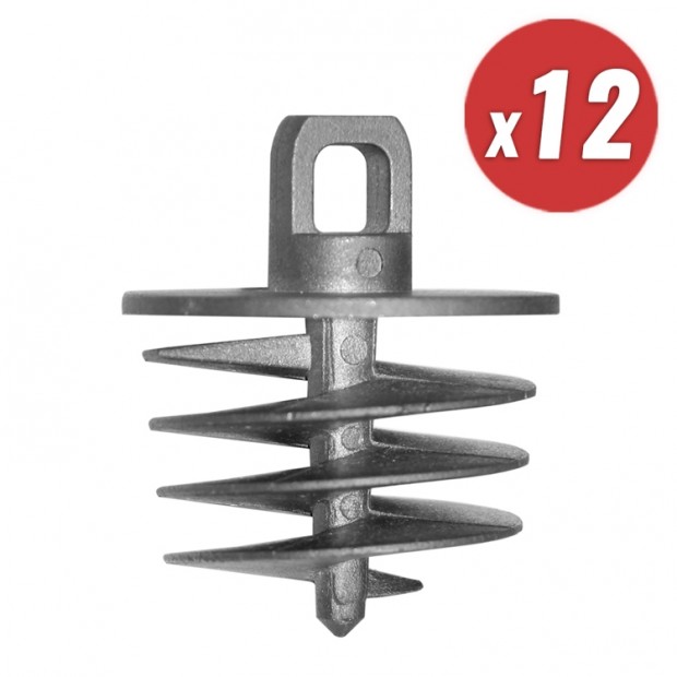 Primacoustic Helix F101 1006 00 Heavy Duty Twist-in Cloud Panel Anchors (12 pcs)