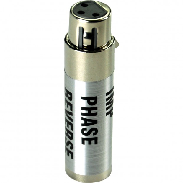 Whirlwind IMPHR Inline XLR Barrel with Phase Reverse