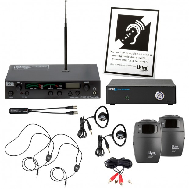 Listen Tech LCS-120-01-D Wi-Fi/RF Advanced System (Dante) (Discontinued)