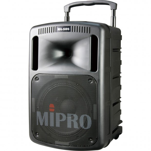 MIPRO MA-808BR2DPM3 Dual Channel Portable Bluetooth Wireless PA System