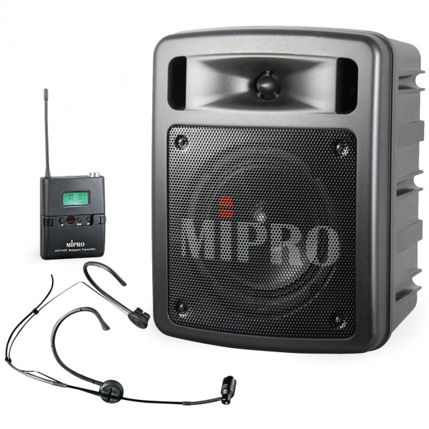 MIPRO MA-303BsuT (5A) Wireless Bluetooth PA System with Headworn Microphone (Discontinued)