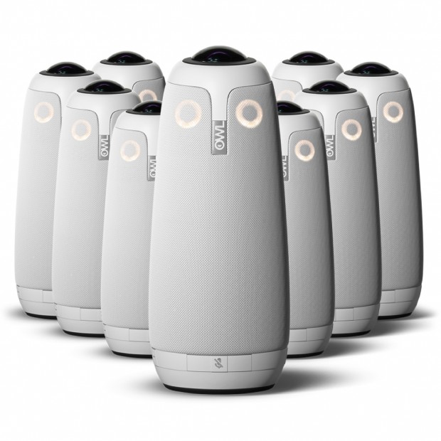 Owl Labs Parliament Pack Meeting Owl Pro 360 Degree Smart Video Conference Cameras with USB 1080p and Mic Systems (Discontinued)