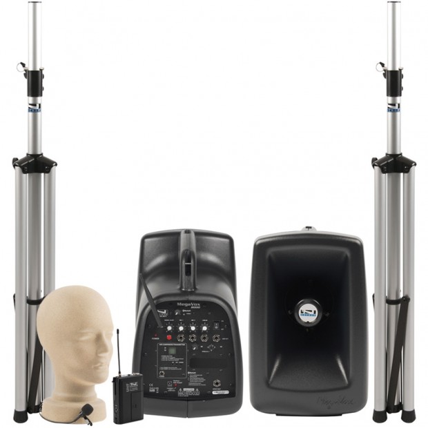 Anchor Audio MEGA-DP-AIR MegaVox Deluxe AIR Wireless Speaker Package with Wireless Lapel Microphone (Discontinued)