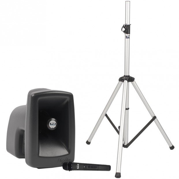 Anchor Audio MegaVox System 1 Portable Sound System with Built-in Bluetooth and 1 Wireless Microphone