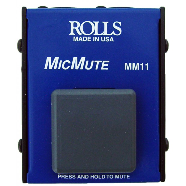 Rolls MM11 Mic Mute Professional Microphone Muting Switch (Discontinued)
