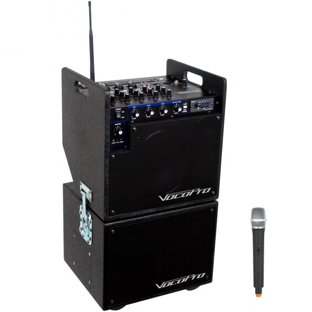 VocoPro MOBILEMAN 1 Battery-Powered PA System with Subwoofer (Discontinued)