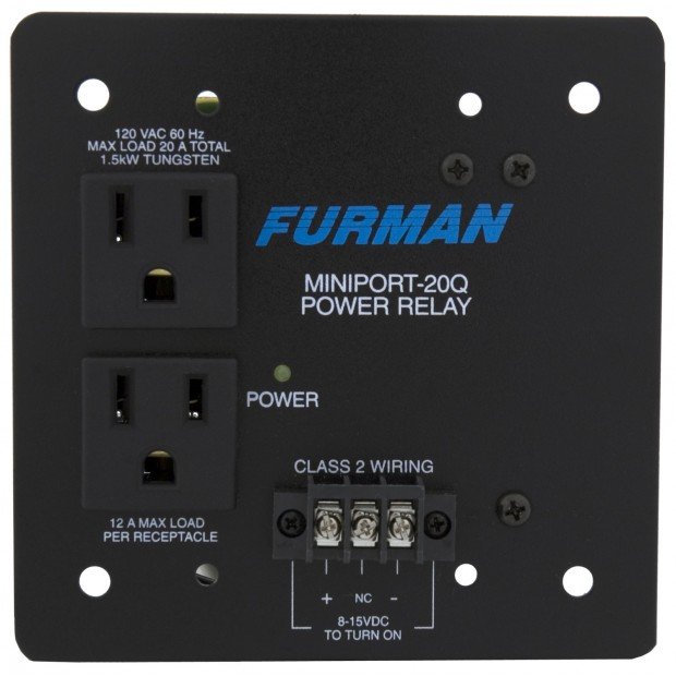 Furman Miniport-20Q Quad Box Power Relay (Discontinued)