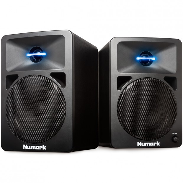 Numark N-Wave 580 Powered Desktop DJ Monitors (Discontinued)