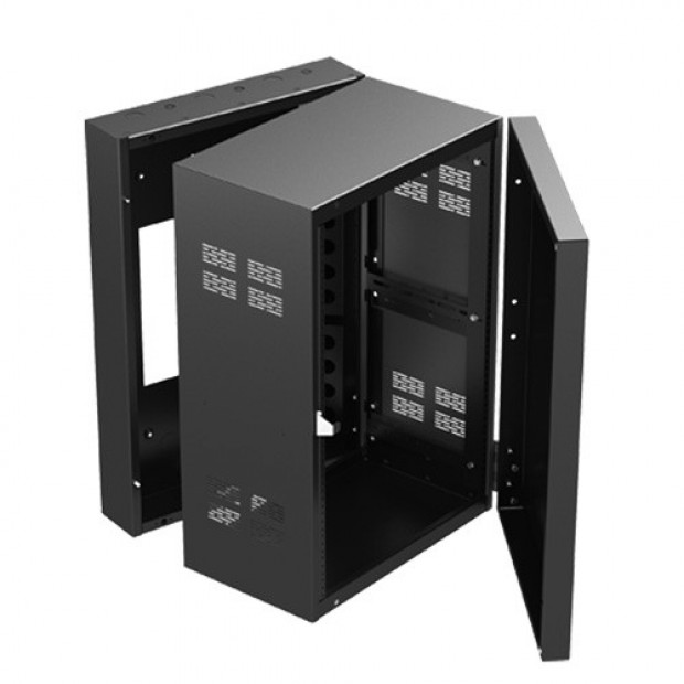 Atlas Sound 316-12 16 RU Wide Opening Wall Cabinet