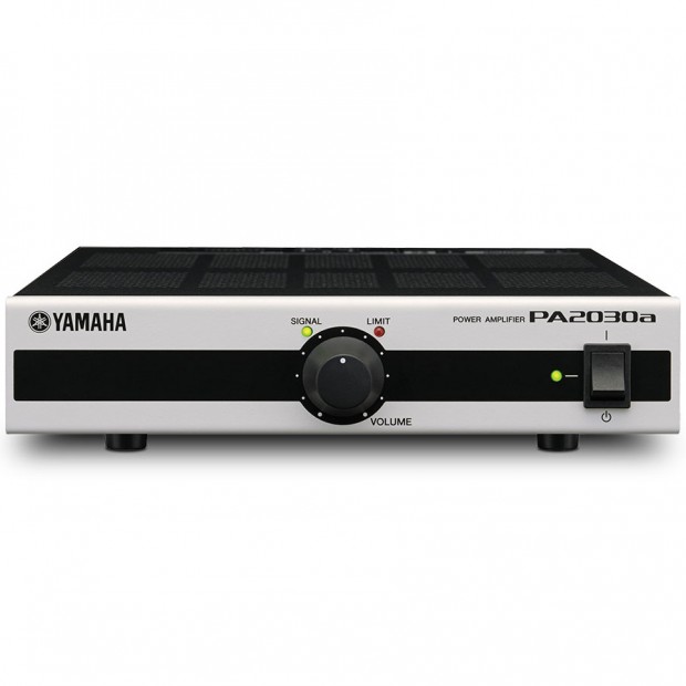 Yamaha PA2030a 2-Channel Compact Power Amplifier 70V/100V/4 Ohm/8 Ohm