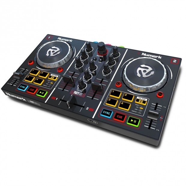 Numark PartyMix DJ Controller with Built In Light Show (Discontinued)