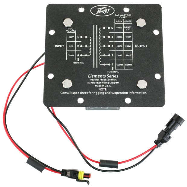 Peavey 03609940 Elements 70/100V 400W Line Transformer (Discontinued - Limited Stock)