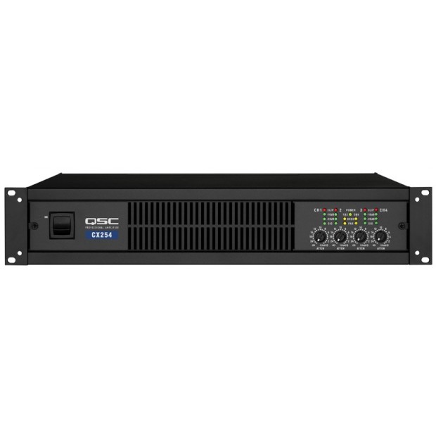 QSC CX254 4 Channel Power Amplifier (Discontinued)