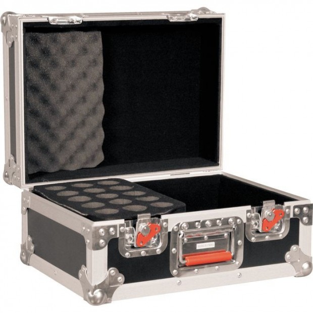 Gator G-TOUR M15 ATA Wood Flight Case with Drops for 15 Mics